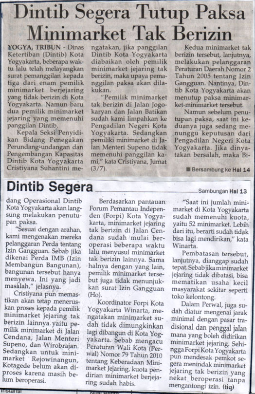 Kliping jogja terbaru