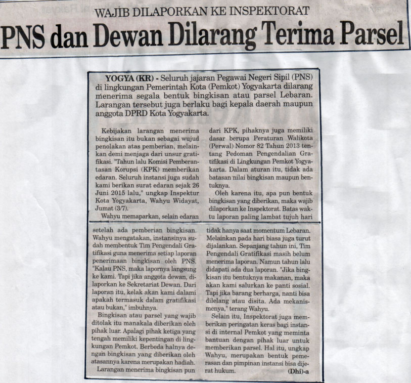 Kliping jogja terbaru