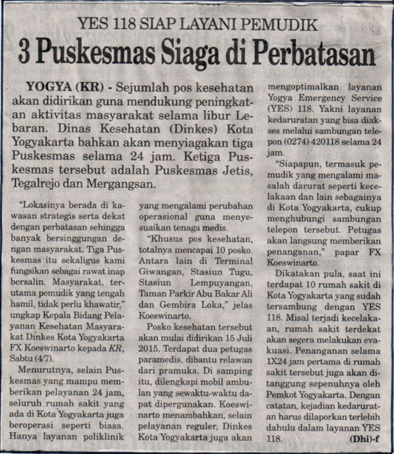 Kliping jogja terbaru