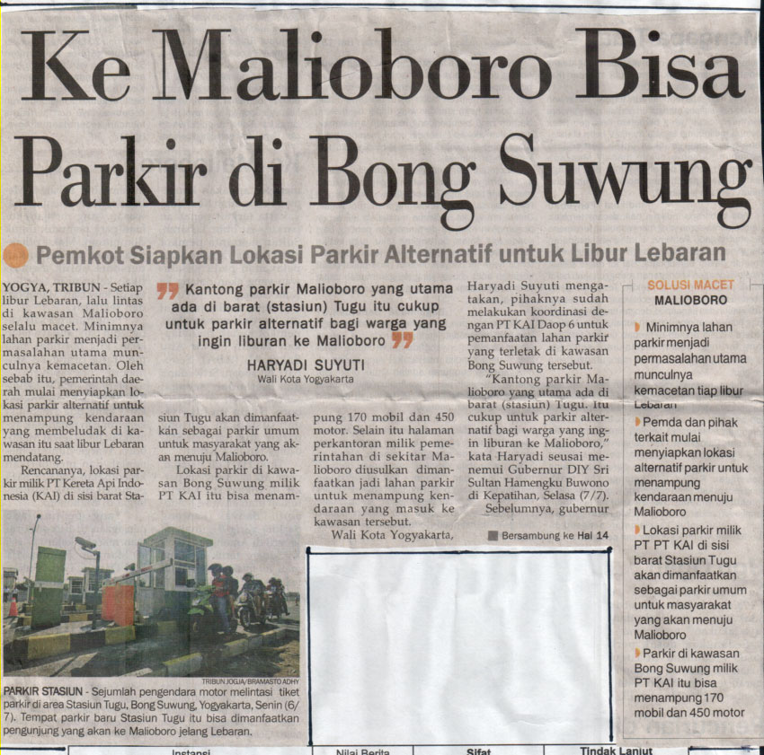 Kliping jogja terbaru
