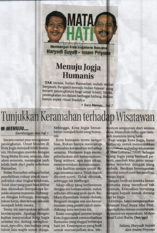 Kliping jogja terbaru