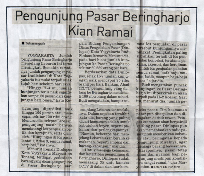 Kliping jogja terbaru