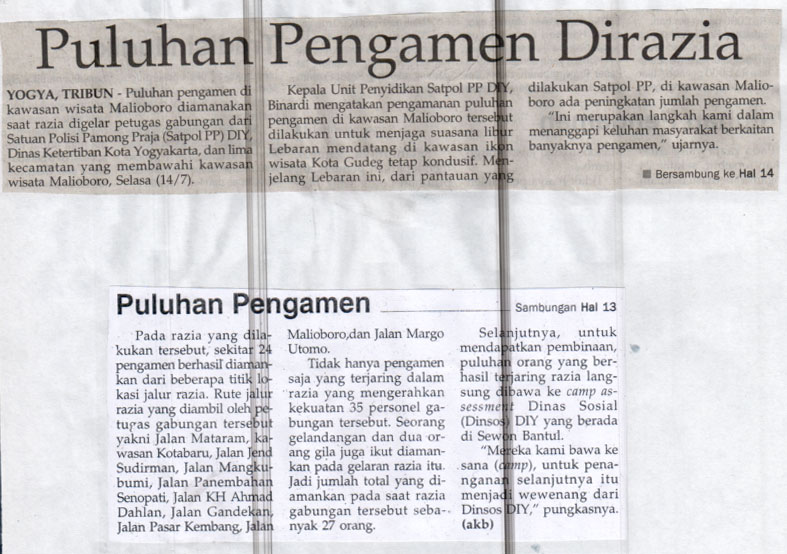 Kliping jogja terbaru