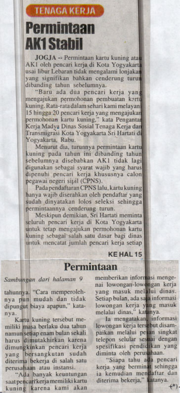 Kliping jogja terbaru