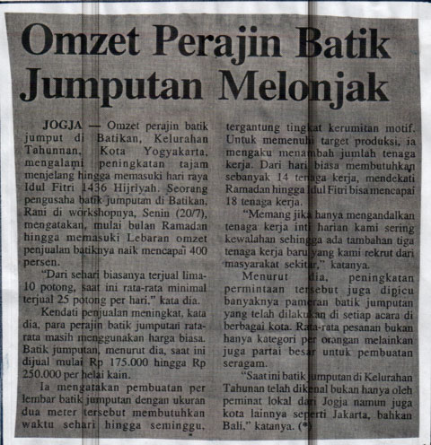 Kliping jogja terbaru