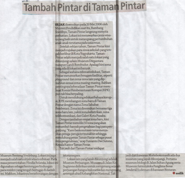 Kliping jogja terbaru