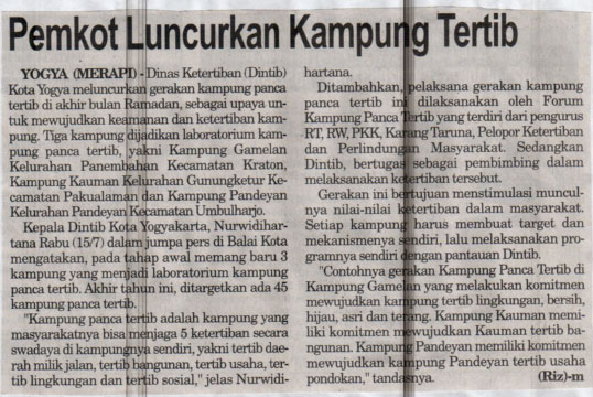 Kliping jogja terbaru