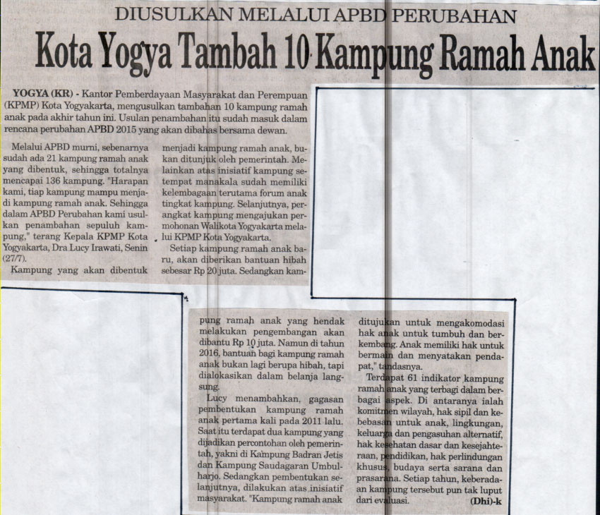 Kliping jogja terbaru