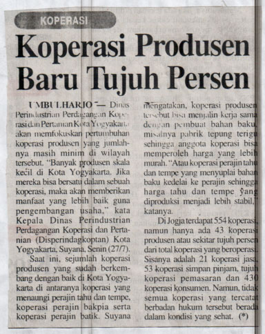 Kliping jogja terbaru