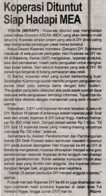 Kliping jogja terbaru