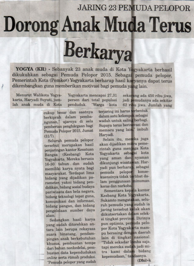 Kliping jogja terbaru