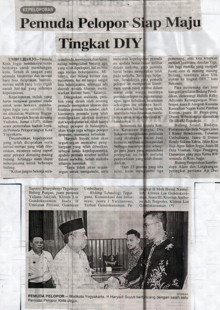 Kliping jogja terbaru
