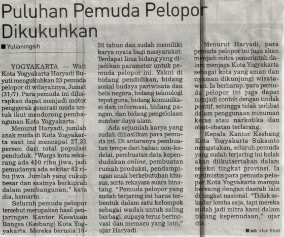 Kliping jogja terbaru