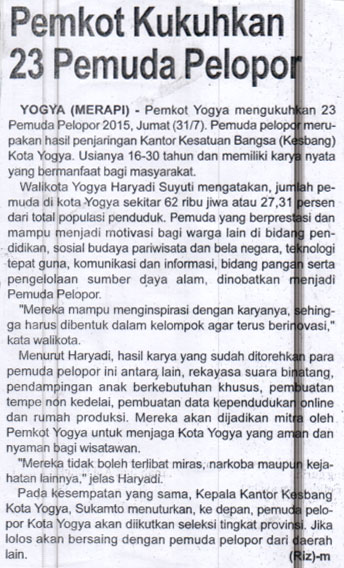 Kliping jogja terbaru