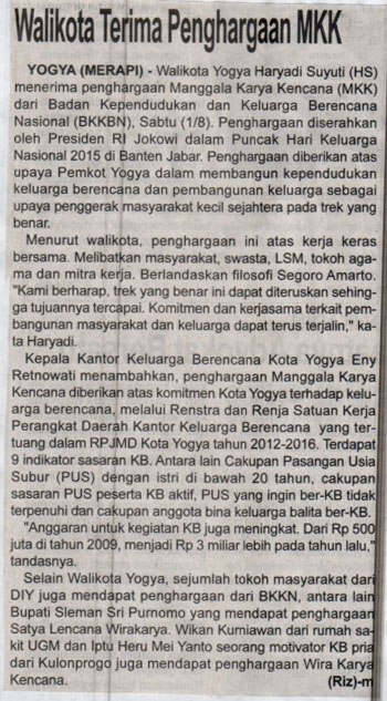 Kliping jogja terbaru