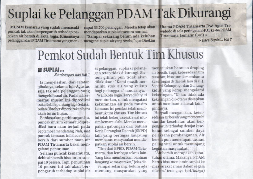 Kliping jogja terbaru