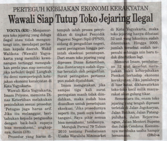 Kliping jogja terbaru