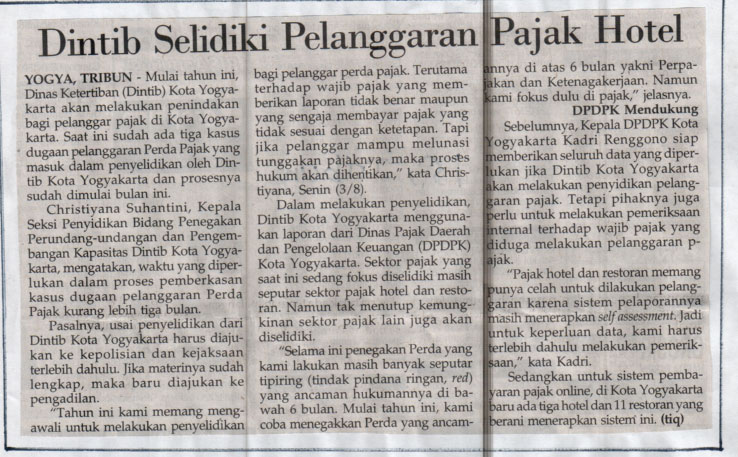 Kliping jogja terbaru