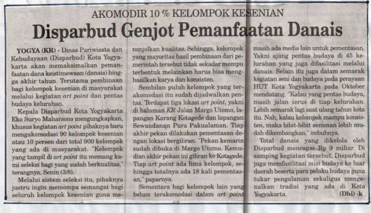 Kliping jogja terbaru