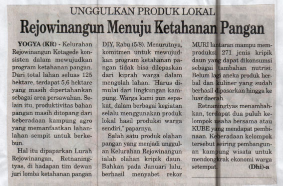 Kliping jogja terbaru
