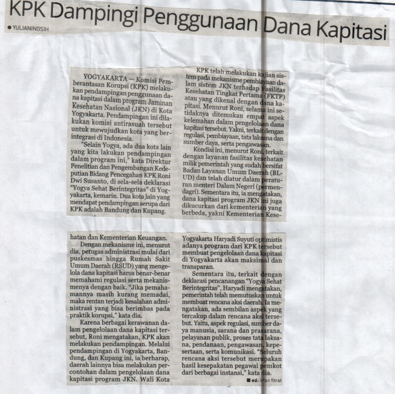 Kliping jogja terbaru