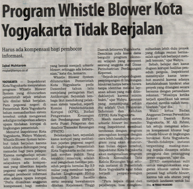 Kliping jogja terbaru