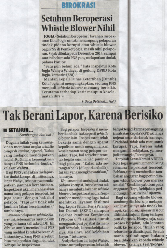 Kliping jogja terbaru