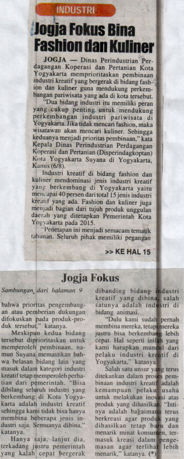 Kliping jogja terbaru