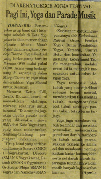 Kliping jogja terbaru