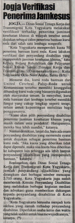 Kliping jogja terbaru