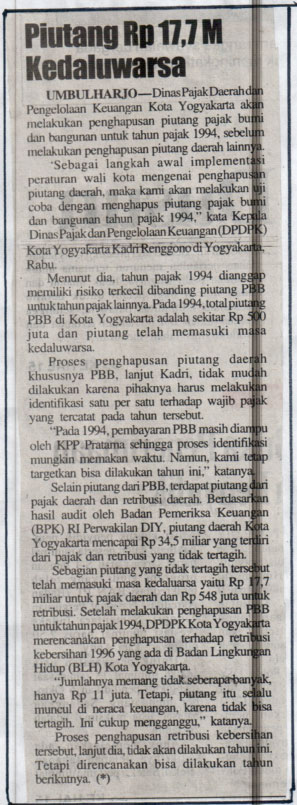 Kliping jogja terbaru