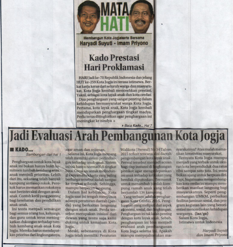 Kliping jogja terbaru