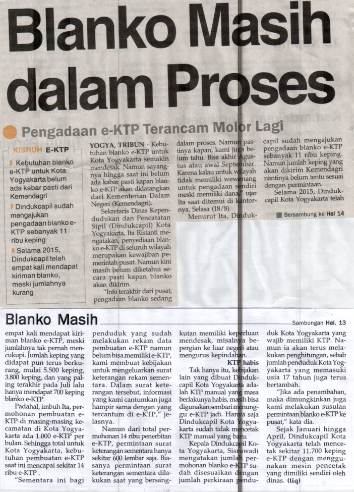 Kliping jogja terbaru