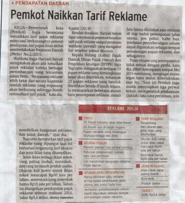 Kliping jogja terbaru
