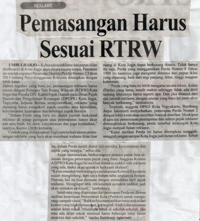 Kliping jogja terbaru