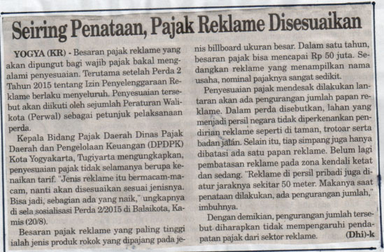 Kliping jogja terbaru