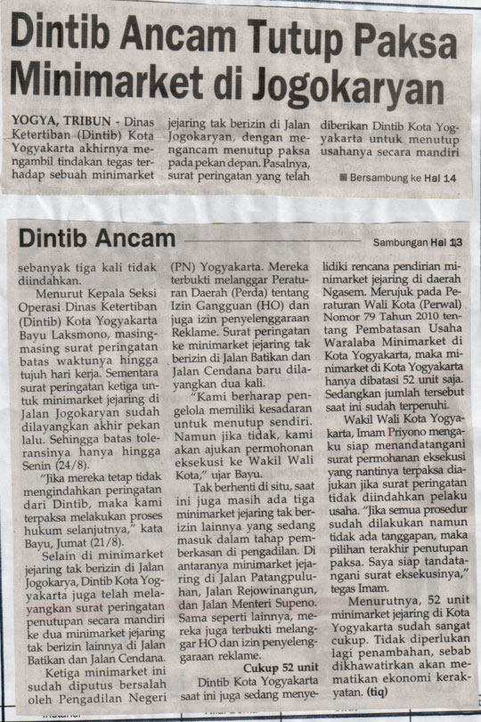 Kliping jogja terbaru