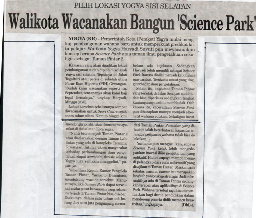 Kliping jogja terbaru