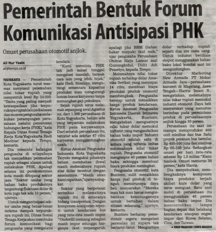 Kliping jogja terbaru