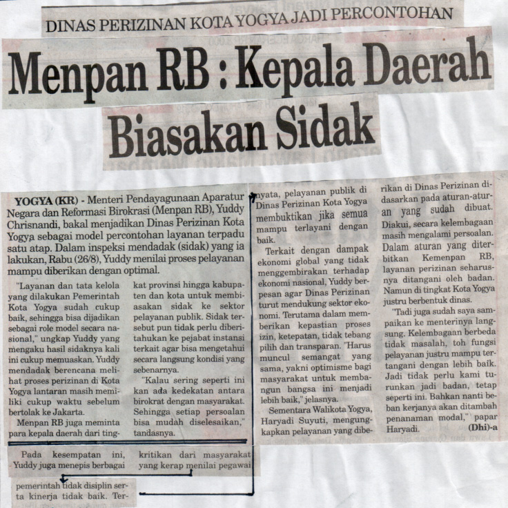Kliping jogja terbaru