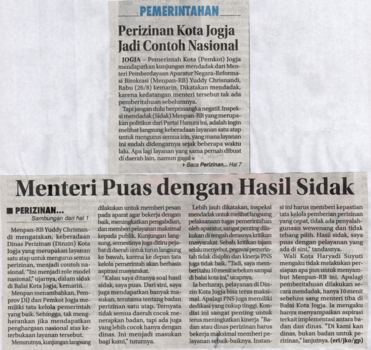 Kliping jogja terbaru