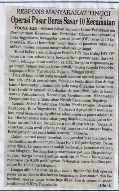 Kliping jogja terbaru