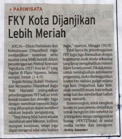 Kliping jogja terbaru