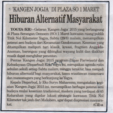 Kliping jogja terbaru