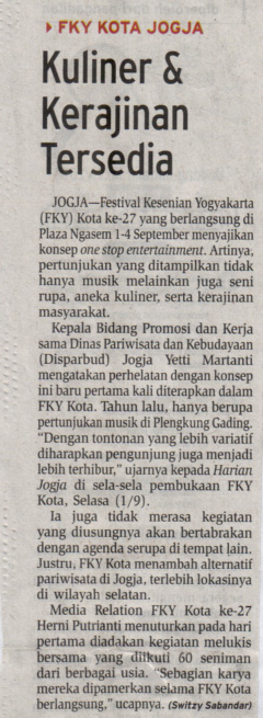 Kliping jogja terbaru
