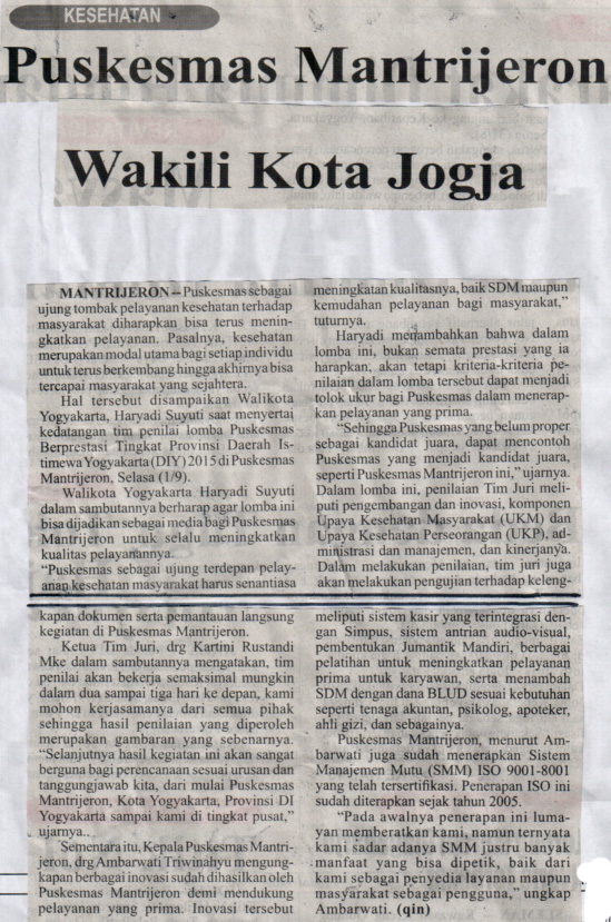 Kliping jogja terbaru