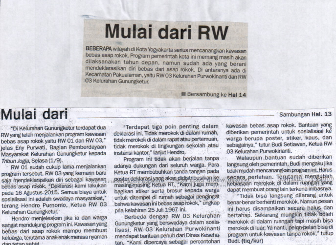 Kliping jogja terbaru