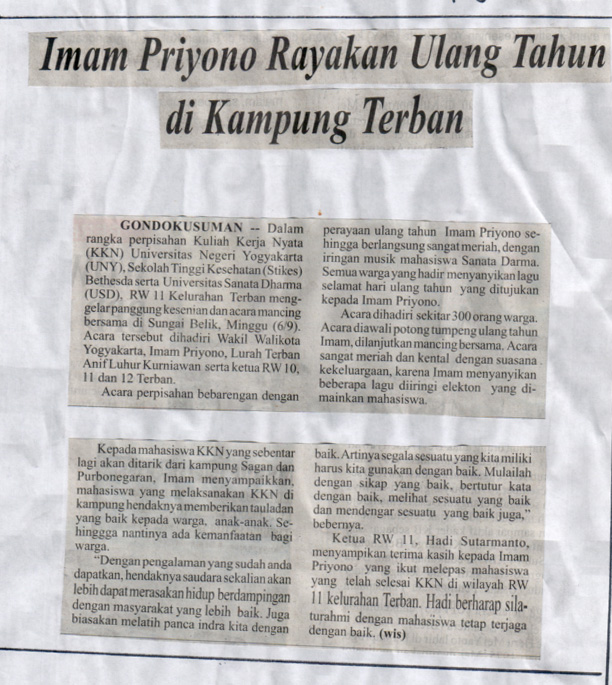 Kliping jogja terbaru