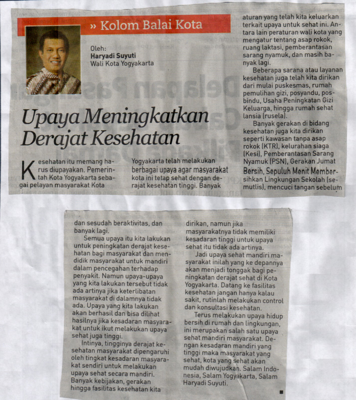 Kliping jogja terbaru