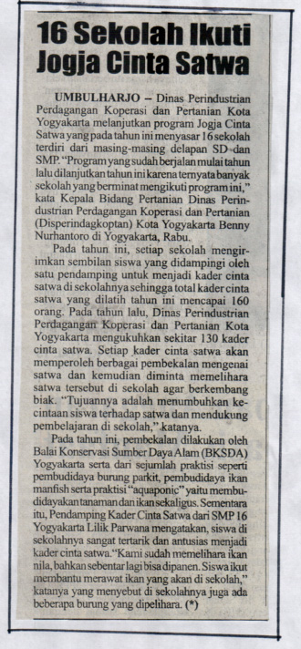 Kliping jogja terbaru